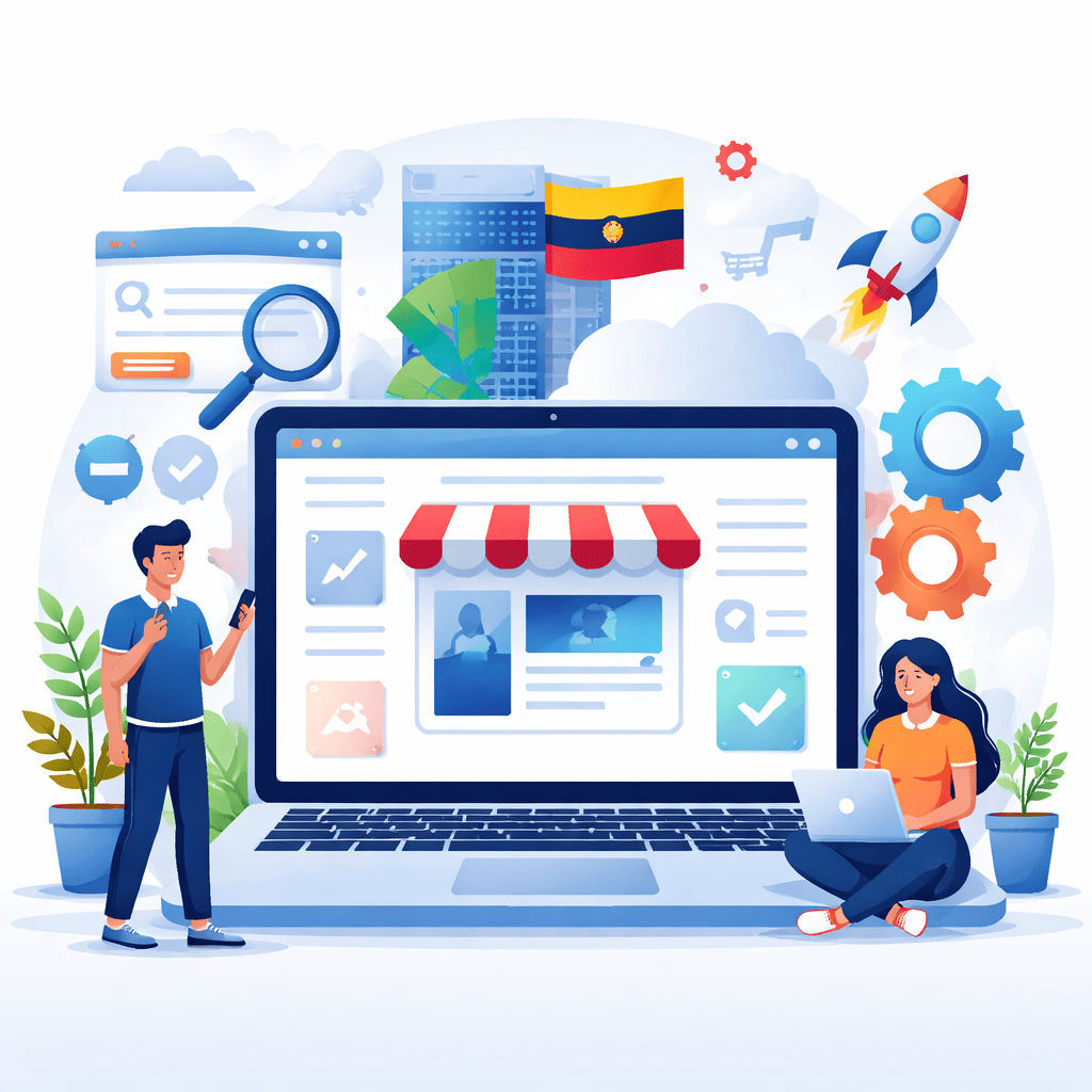 Páginas web para emprendedores en Ecuador: Guía Rápida 2026